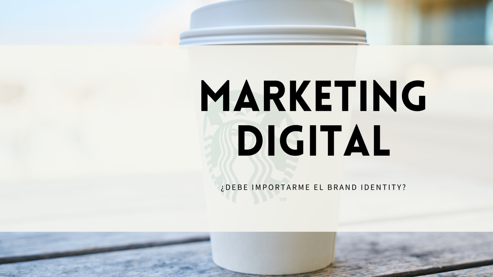 ¿Debe importarme el brand identity?